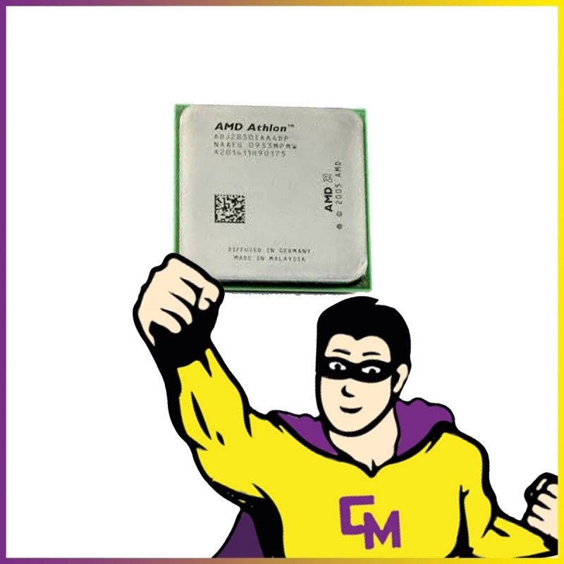 AMD Athlon 2850E CPU (1.8 GHz, 64K Cache, OPGA-940 Socket)