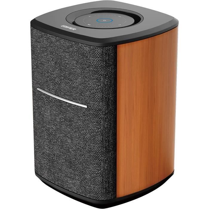 Edifier MS50A - WiFi Smart Speaker with Bluetooth and Stereo Functionality, Compatible with Amazon Alexa and Apple AirPlay 2