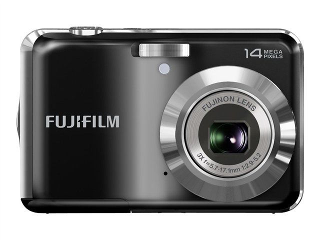Fujifilm FinePix AV200 Compact Black Camera - 14.0 MP - 720p - 3x Optical Zoom - Fujinon