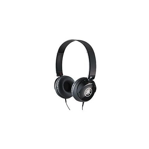 Yamaha HPH-50B Headphones (Black, 50mm Drivers, 3.5mm Jack)