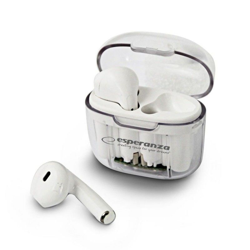 Ecouteurs intra-auriculaires Bluetooth Esperanza EH237W Blanc
