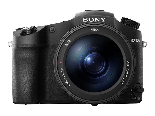 Sony Cyber-shot DSC-RX10 III - Digital Camera - Compact - 20.1 MP - 4K/30fps - 25x Optical Zoom - Carl Zeiss - Wi-Fi, NFC - Black