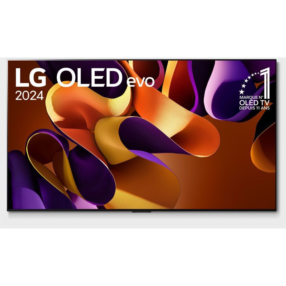 LG OLED83G4 210 cm 4K UHD Smart TV 2024 - Black and Silver