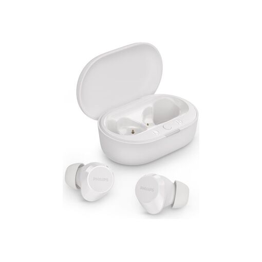 Auriculares inalámbricos Philips TAT1209WT con micrófono - Blanco
