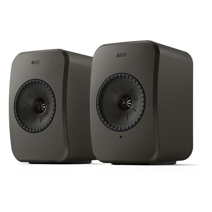 KEF LSX 2 LT Connected Hi-Fi Speakers - Grey (Pair)