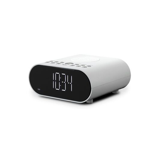 Roberts Ortus Charge FM RDS DAB+ Bluetooth Alarm Clock, White