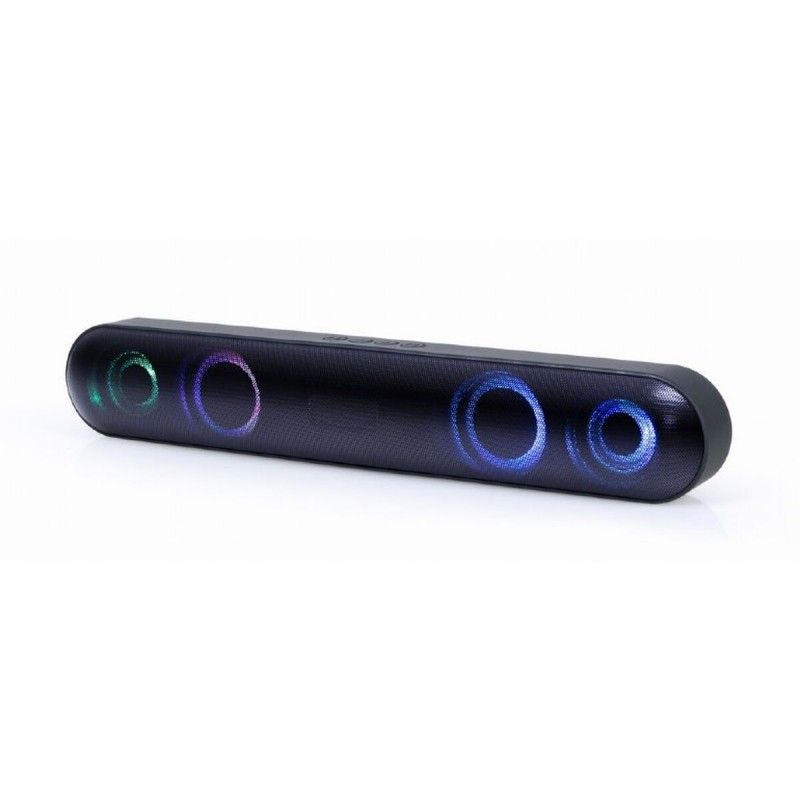 Gembird SPKBT-BAR400L Portable Bluetooth Speakers, Black