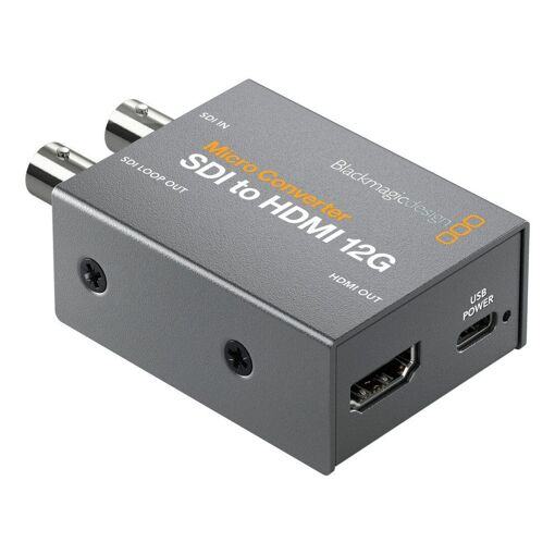 Conversor Blackmagic Design Micro SDI a HDMI 12G