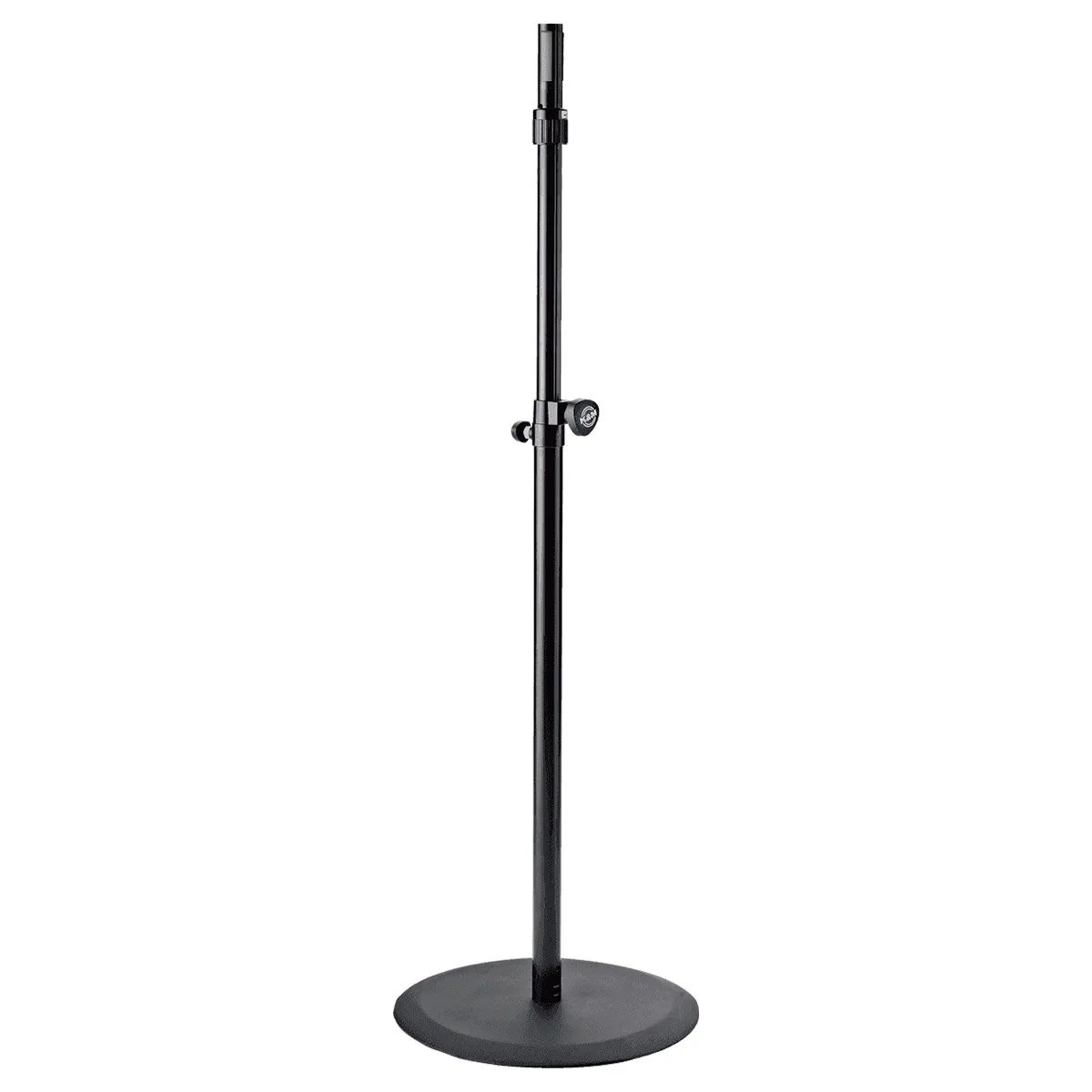 K&M 26737 Ring Lock - Round Base Enclosure Stand - Steel - Ring Lock System - Secure Locking