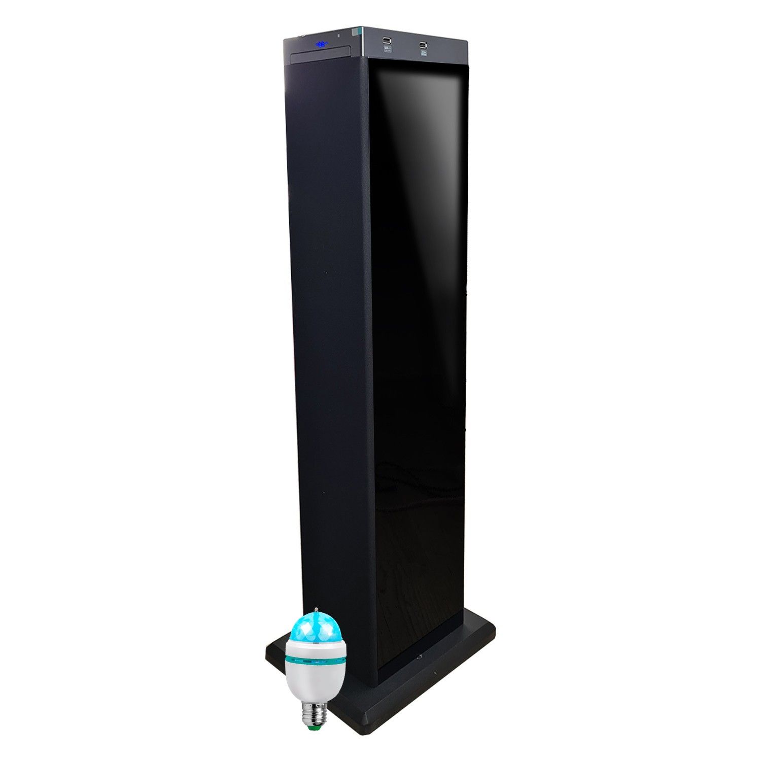 MPman T500CD Bluetooth Hi-Fi Tower - 60W, CD, USB, LED, AUX, FM Radio