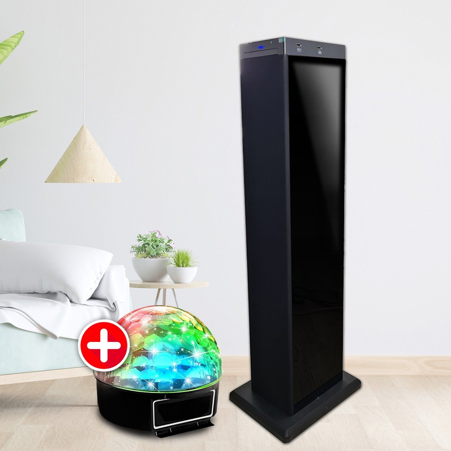 MPman T500CD Bluetooth Hi-Fi Tower Speaker