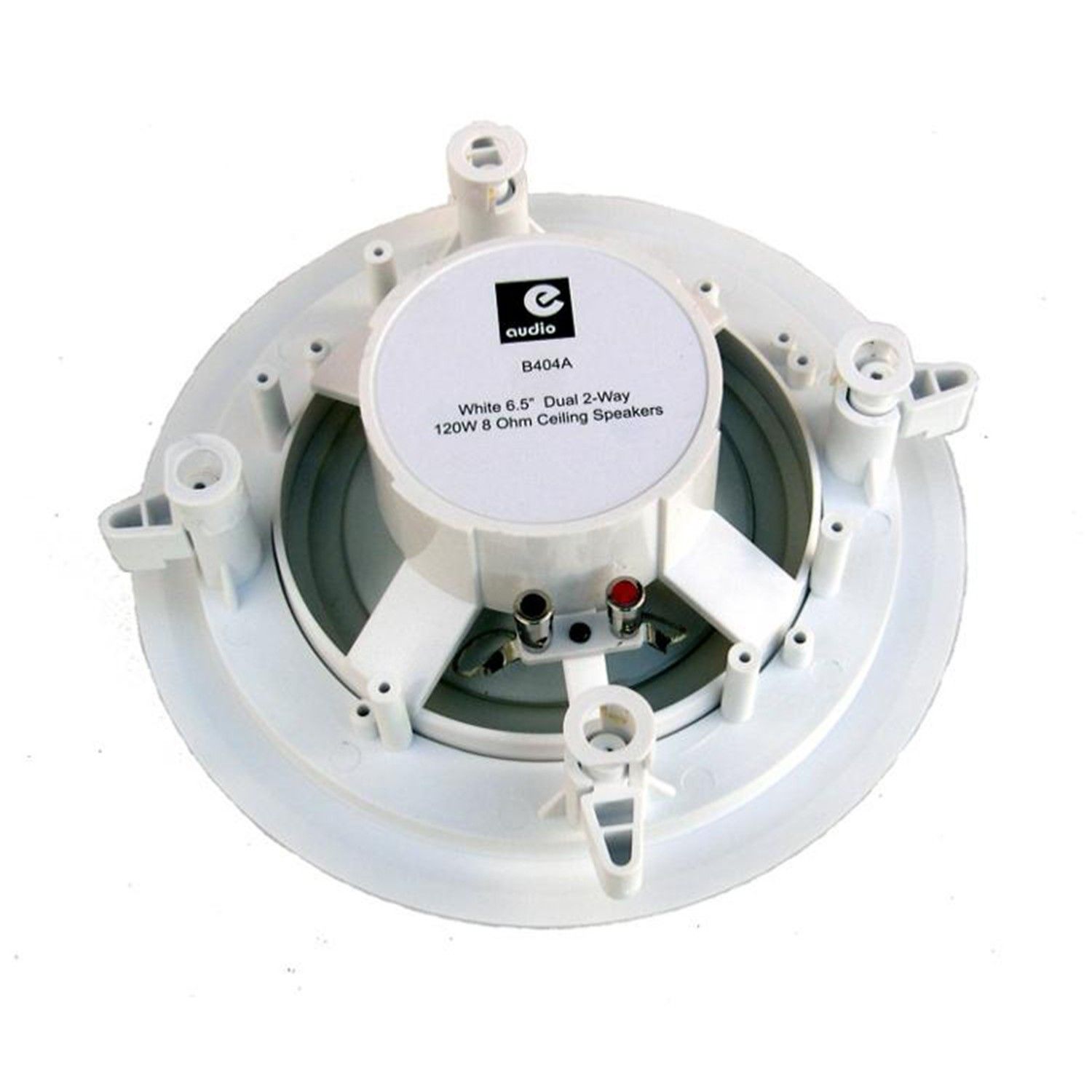 E-Audio B404 2x120W Waterproof Ceiling-Mounted Hi-Fi Speakers with Bluetooth 5.0 Amplifier