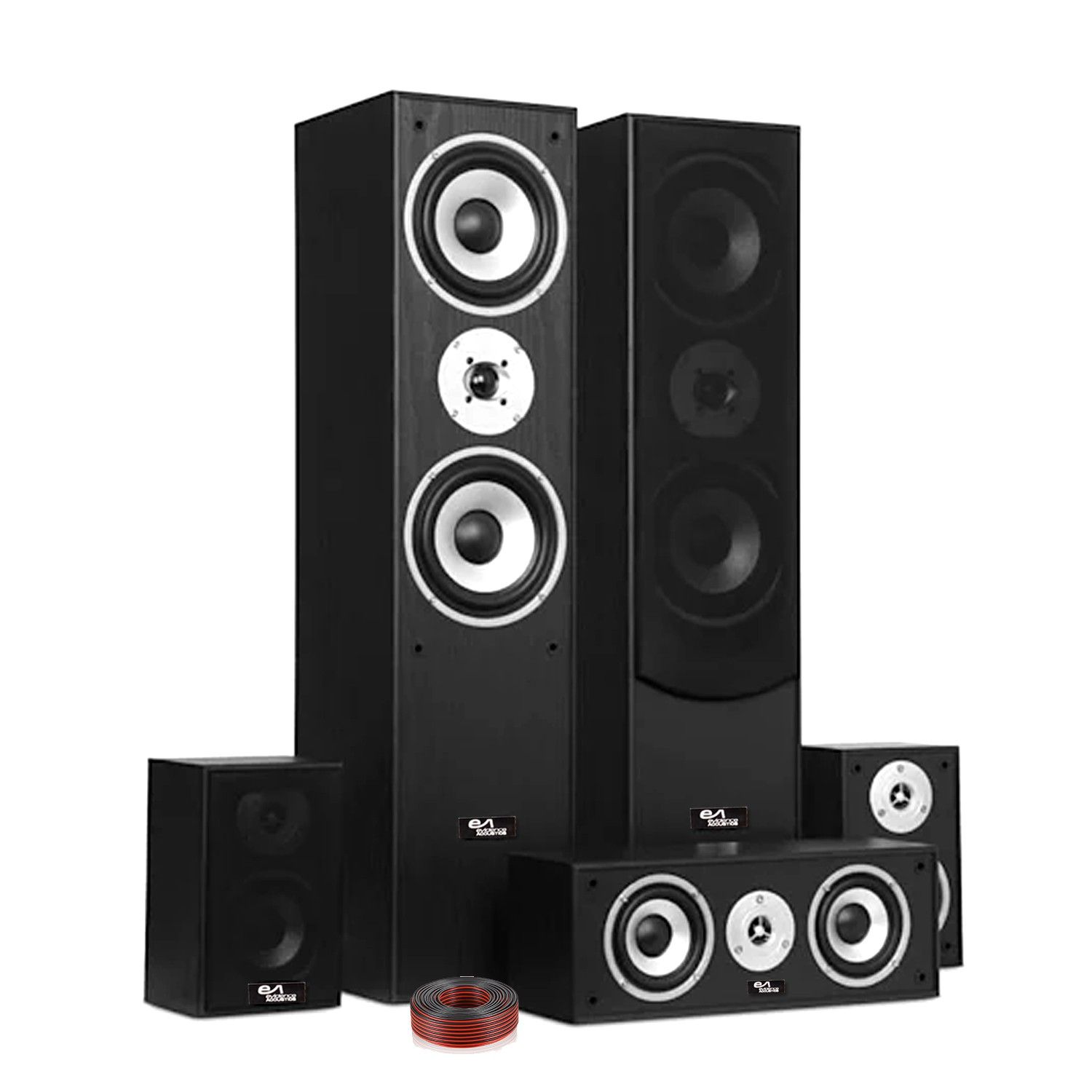 Evidence Acoustics EA850-BK 5.1 Home Cinema Speaker System - Black