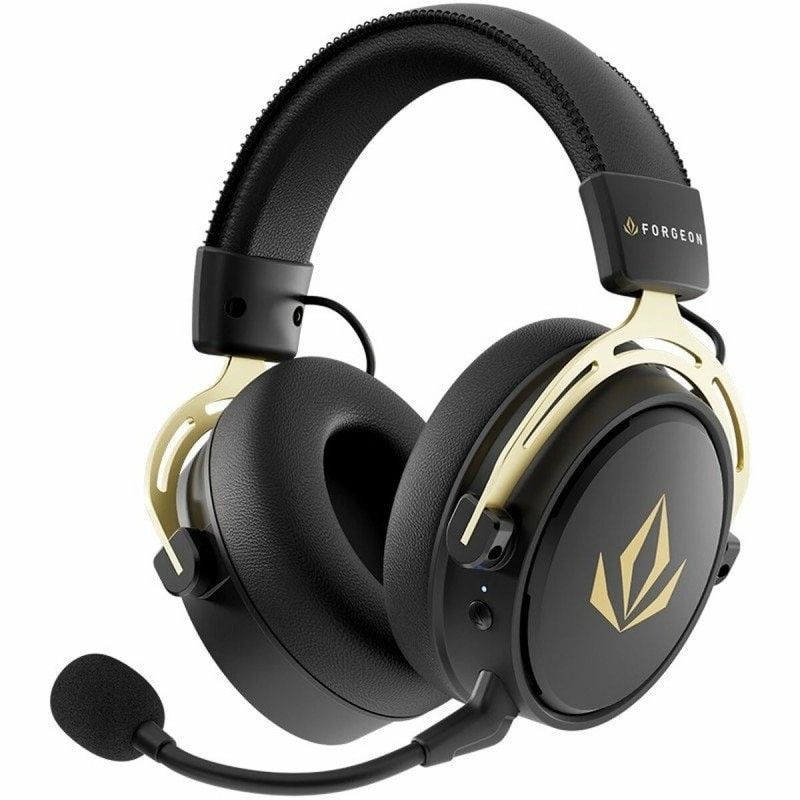 Casque de jeu Forgeon avec microphone - Noir