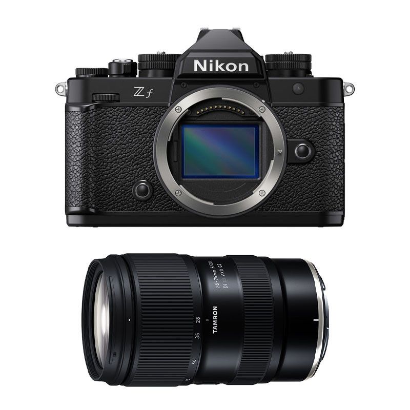 Nikon Zf Black + Tamron 28-75mm f/2.8 Di III VXD G2 with 3-Year Warranty