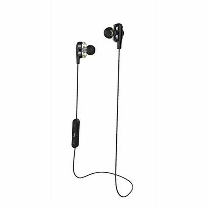 Auriculares Bluetooth inalámbricos CoolBox COO-AUB-04DD con micrófono - Negro