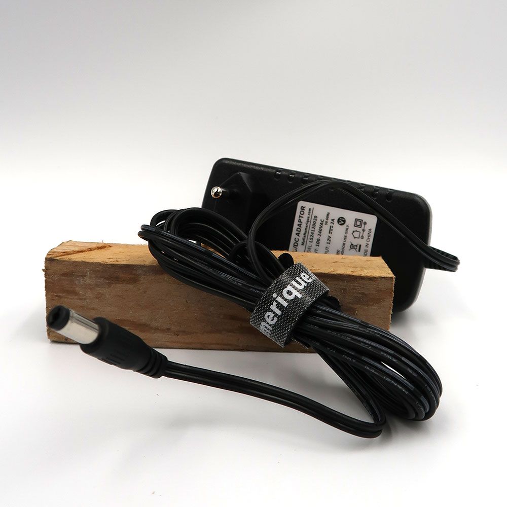 Myvolts 12V Charger for Suzuki Omnichord, Qchord, OM100, OM150, OM200, OM300 (Power Supply, Adapter)