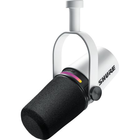 Shure MV7+ W Microphone