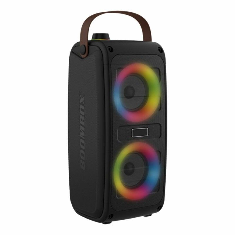 Altavoces Bluetooth portátiles Denver Electronics LED RGB