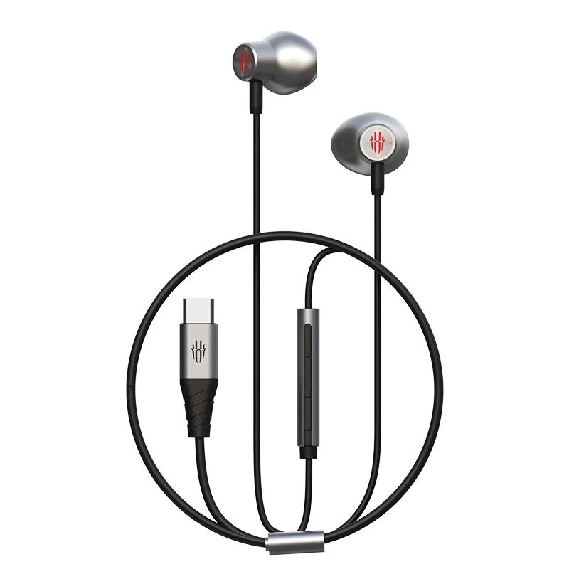 Redmagic Wired Headphones with Type-C, 14.2mm Dynamic Driver