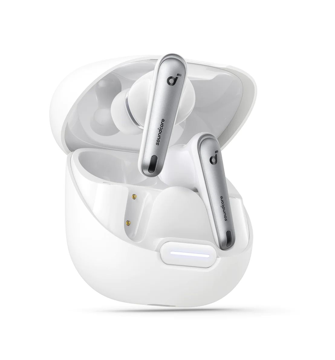 Anker Soundcore Liberty 4 NC - Auriculares inalámbricos con micrófono y cancelación activa de ruido (Blanco)