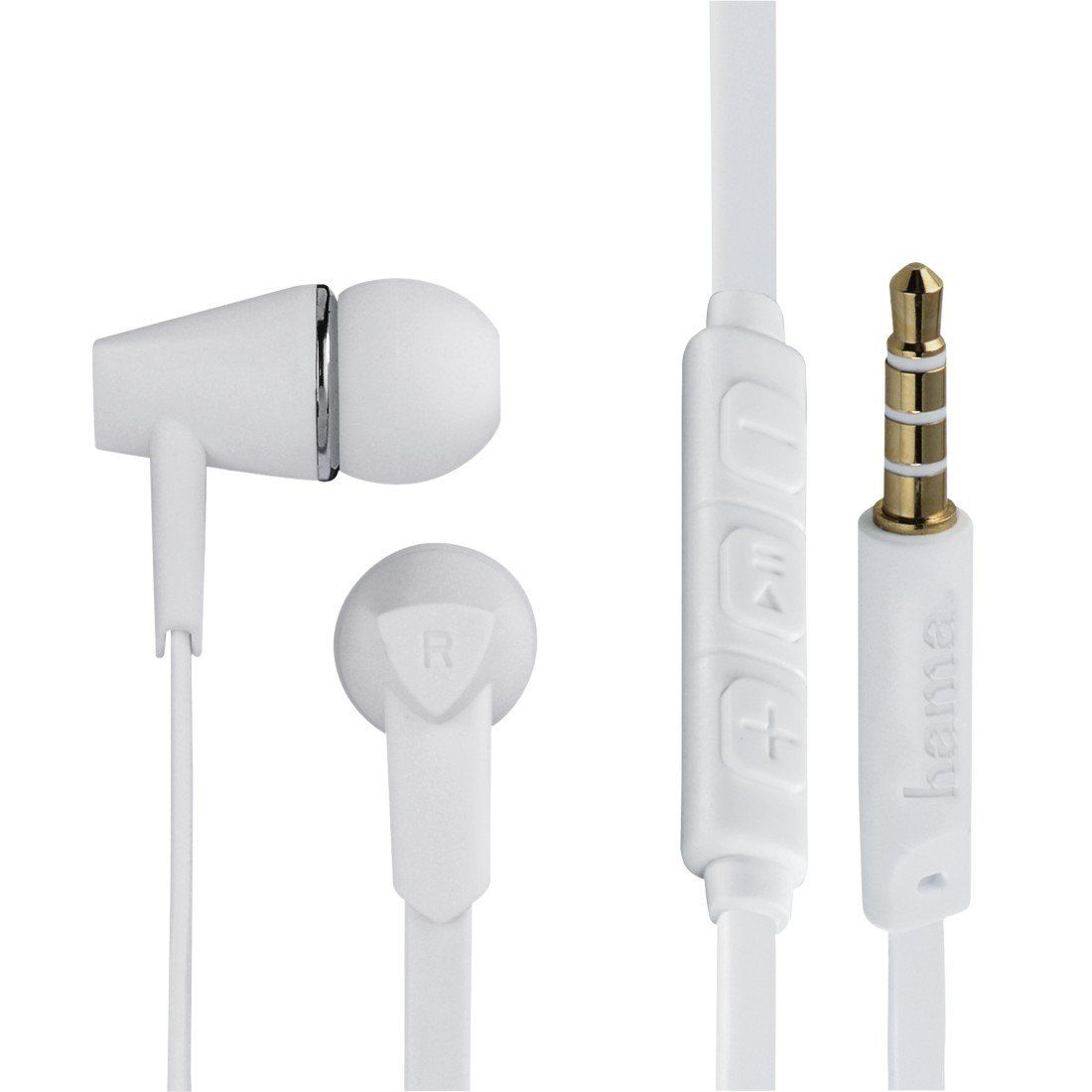 Hama Stereo In-Ear Headphones Joy, White