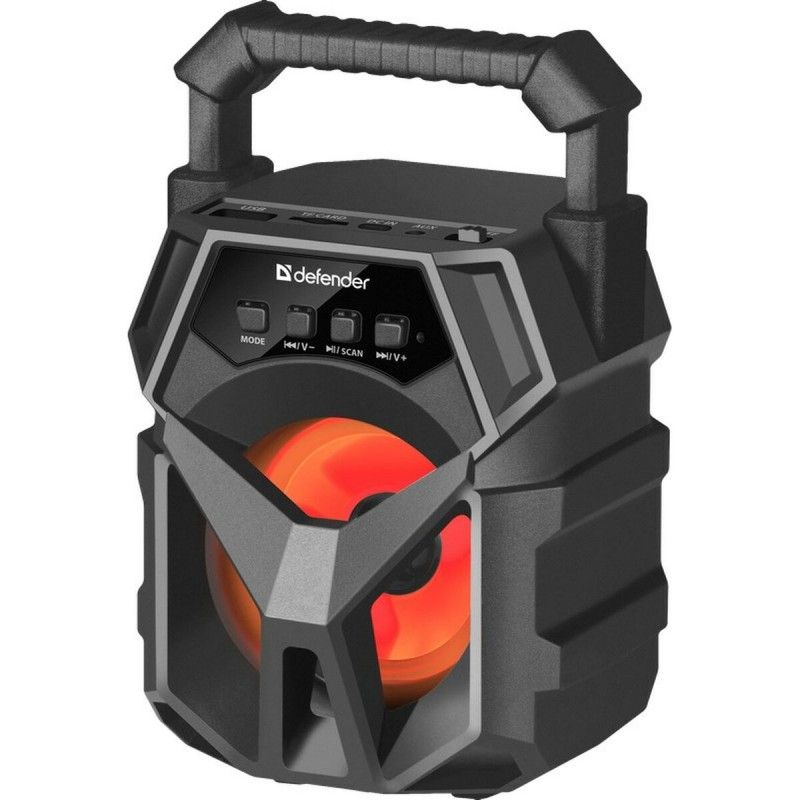 Defender G98 Portable Bluetooth Speakers - Black Multi 5W