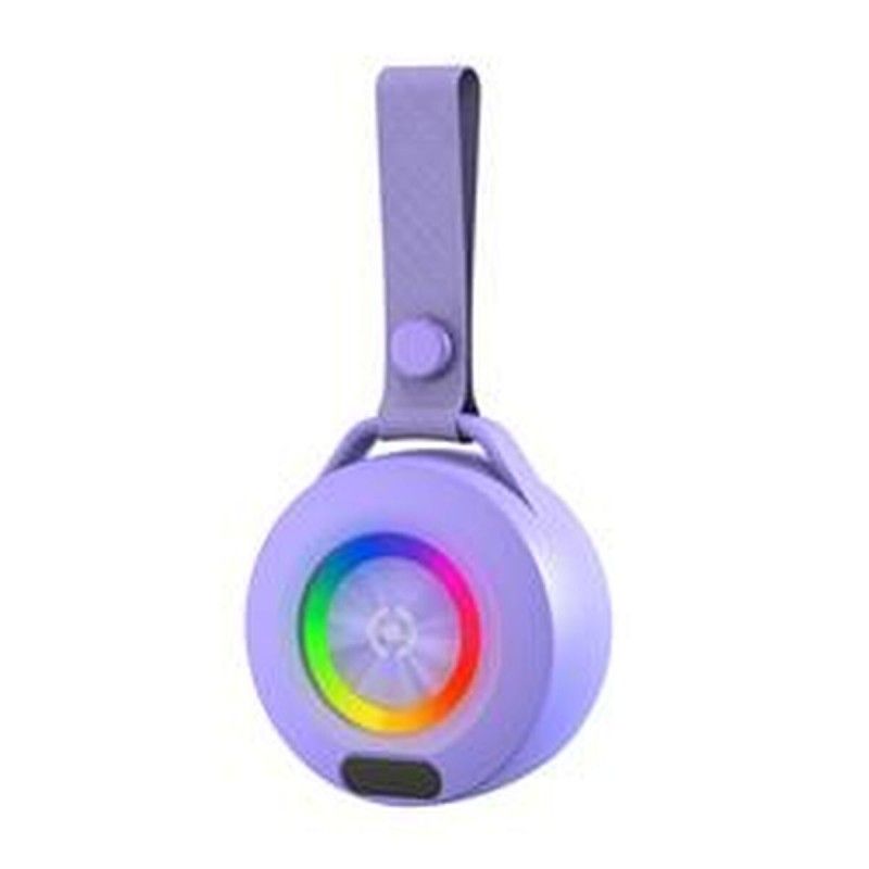 Celly LIGHTBEATVL Bluetooth Portable Speakers - Purple