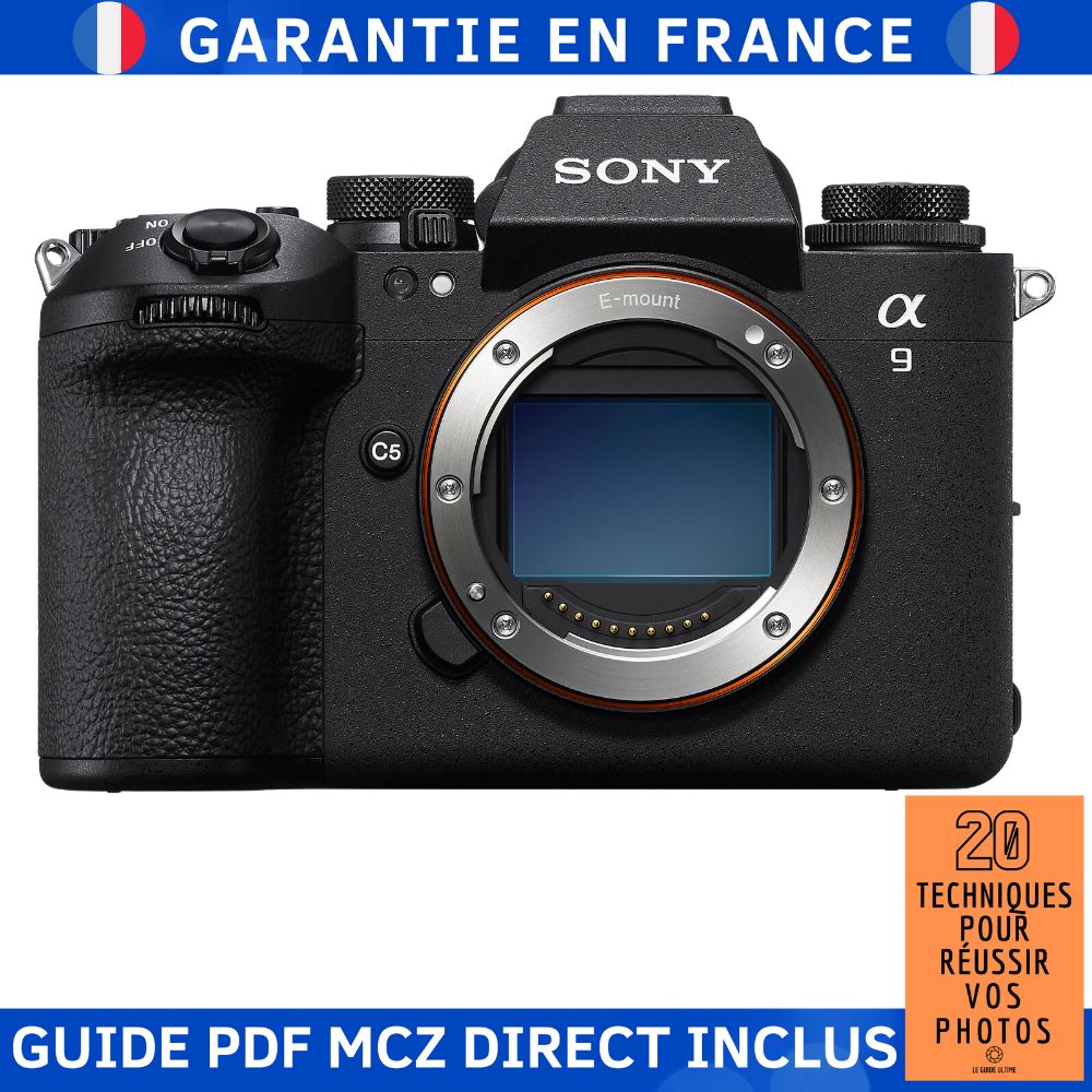 Sony Alpha A9 III Body + '20 Techniques for Successful Photos' Ebook - Sony Hybrid Camera