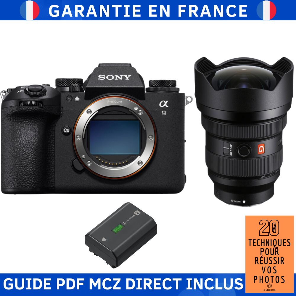 Sony A9 III + FE 12-24mm f/2.8 GM + 1 Sony NP-FZ100 + Ebook '20 Techniques for Successful Photos' - Sony Hybrid Camera