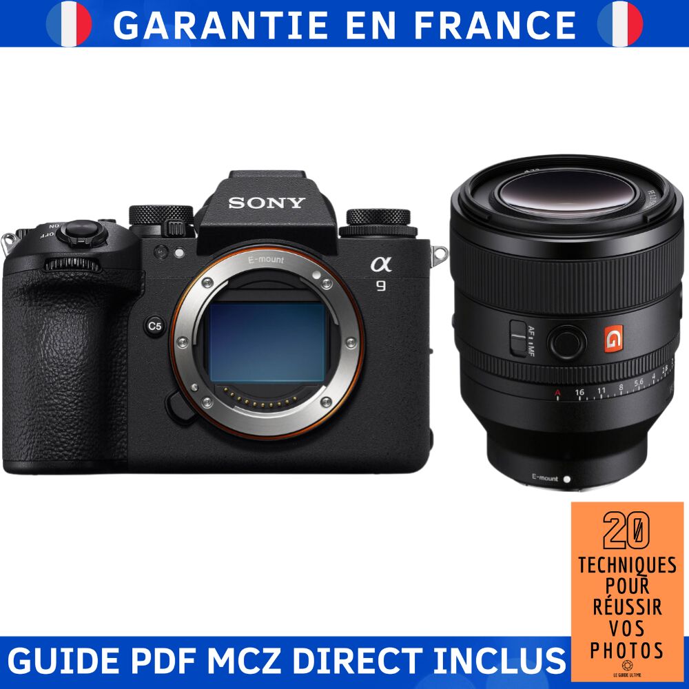 Sony A9 III + FE 50mm f/1.2 GM Lens + '20 Techniques for Succeeding in Photography' Ebook - Sony Hybrid Camera