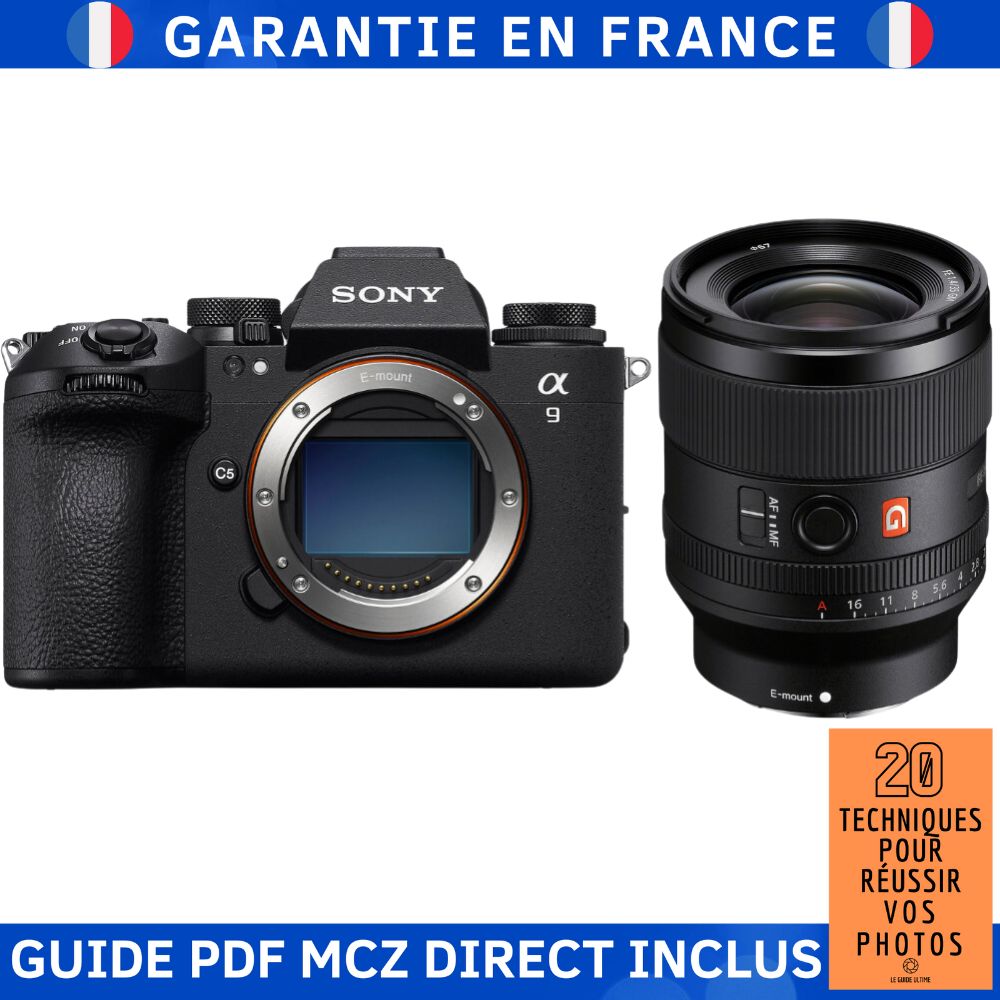 Sony A9 III + FE 35mm f/1.4 GM + Ebook '20 Techniques for Successful Photos' - Sony Hybrid Camera