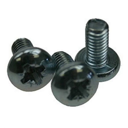 Échelle Adam Hall VISSERIE RACK - 16 Vis à tête cruciforme M6 x 12 mm - Zinc