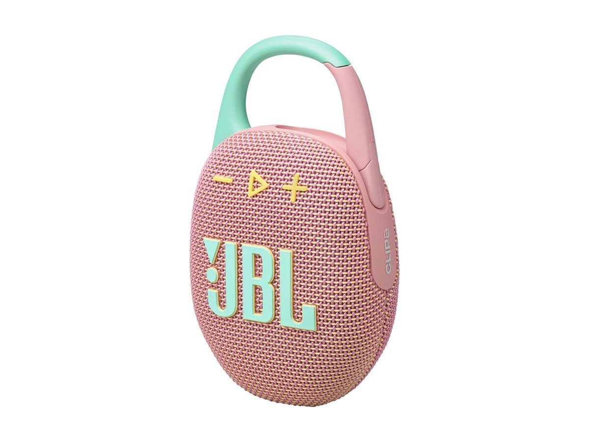 JBL Clip 5 Portable Speaker - 7W - Pink