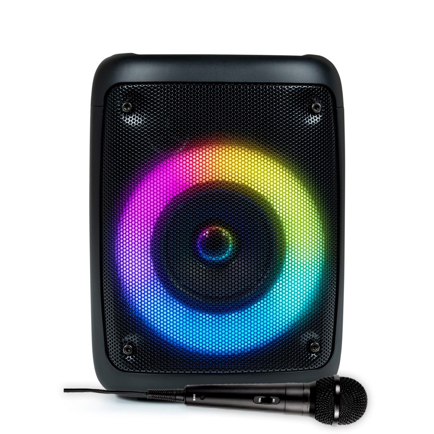 Party Active Bluetooth Speaker PARTYBTHPS - with LED Lights, Rechargeable Battery, 30W - Micro Karaoke