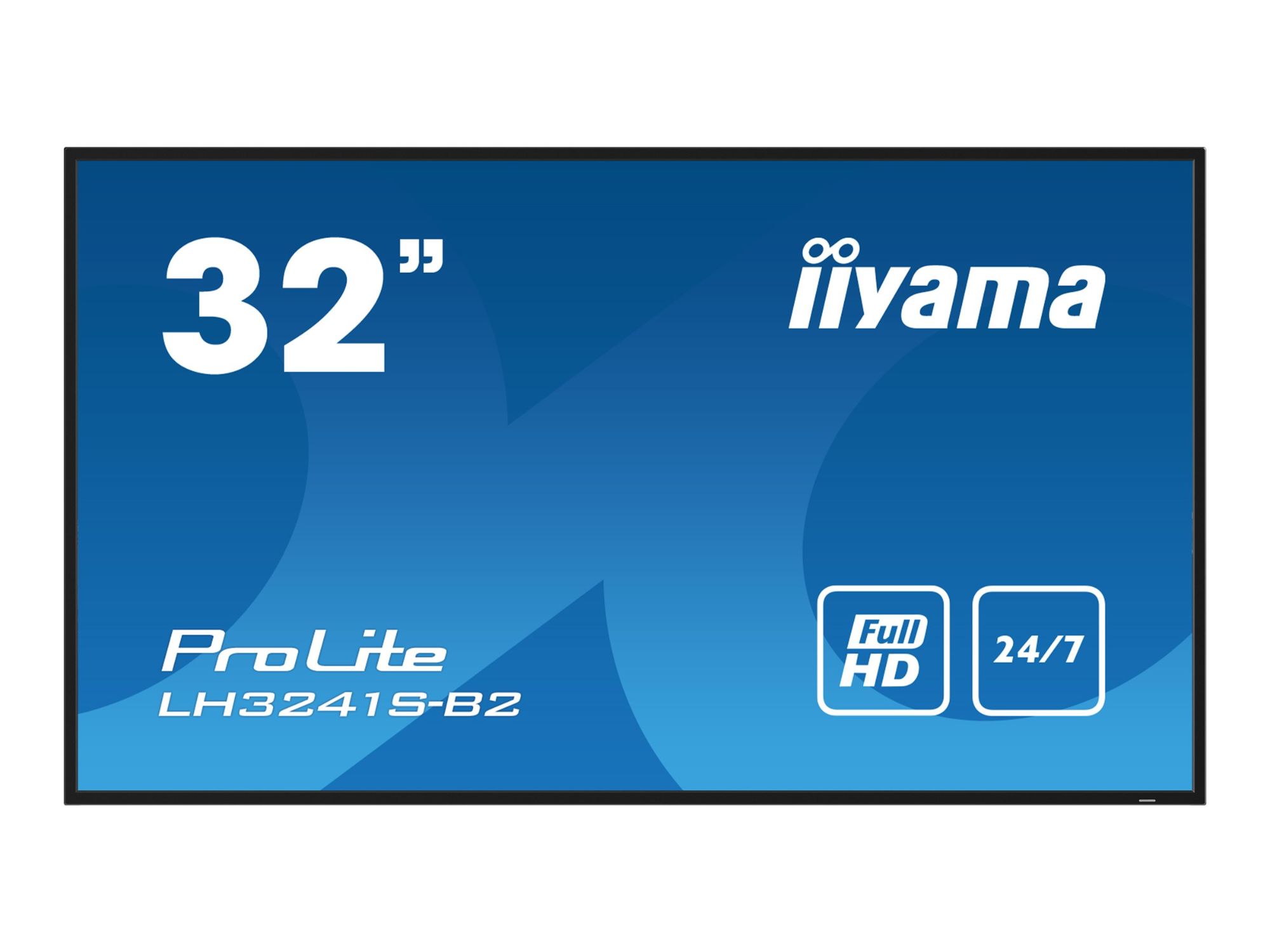 Iiyama ProLite LH3241S-B2 - Monitor LCD retroiluminado LED de 31,5 pulgadas - Señalización digital con reproductor multimedia SoC integrado - 1080p 1920 x 1080 - Negro