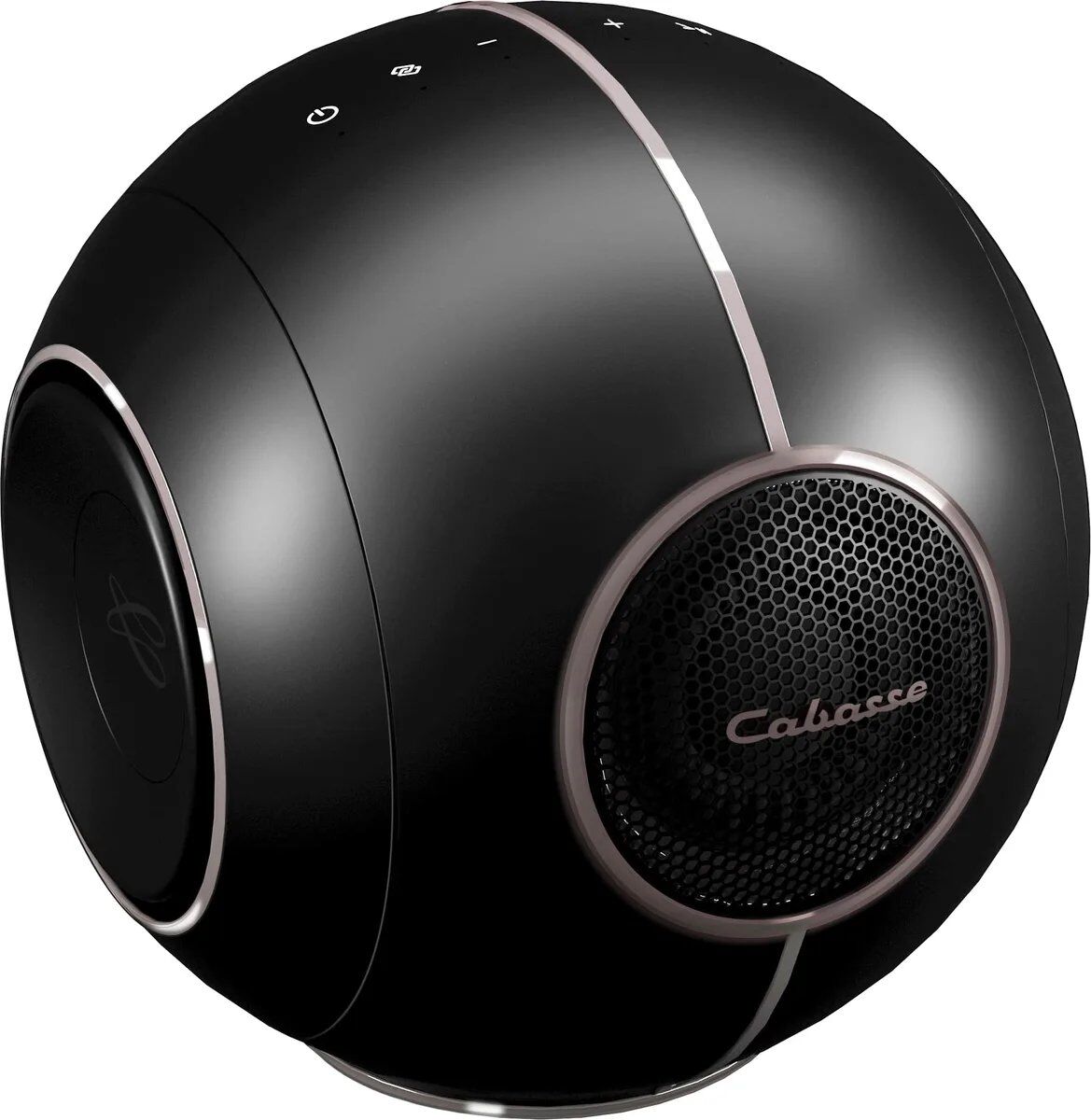 Altavoz conectado Cabasse The Pearl Myuki Negro