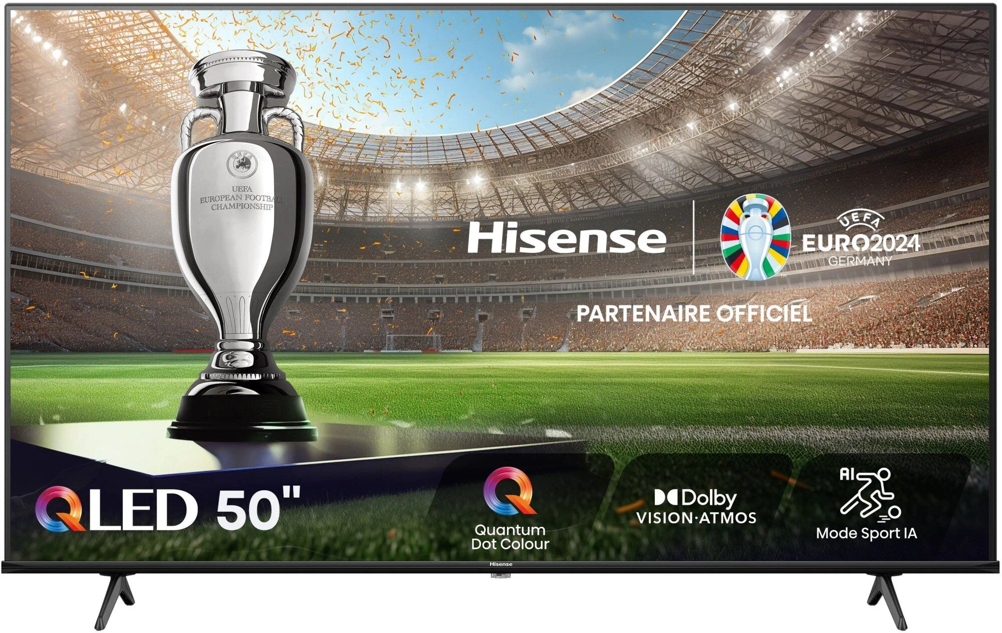 Hisense 50E7NQ - 50-inch E7NQ Series LED TV with QLED and Smart Features