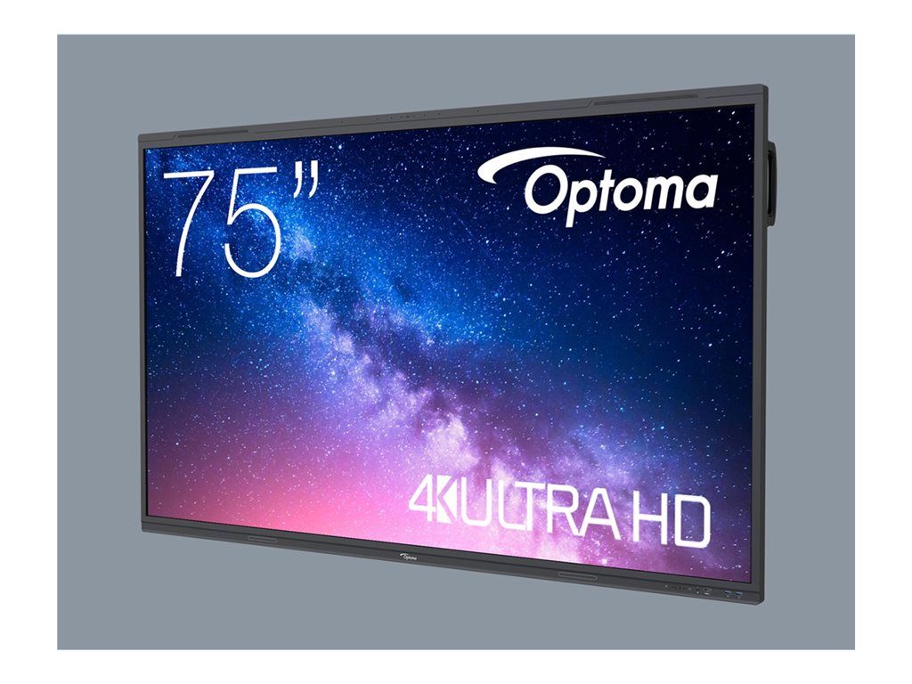Optoma Creative Touch 5753RK - 75" 5-Series LED LCD Interactive Touchscreen Display - 4K UHD (2160p) 3840 x 2160 - Direct LED