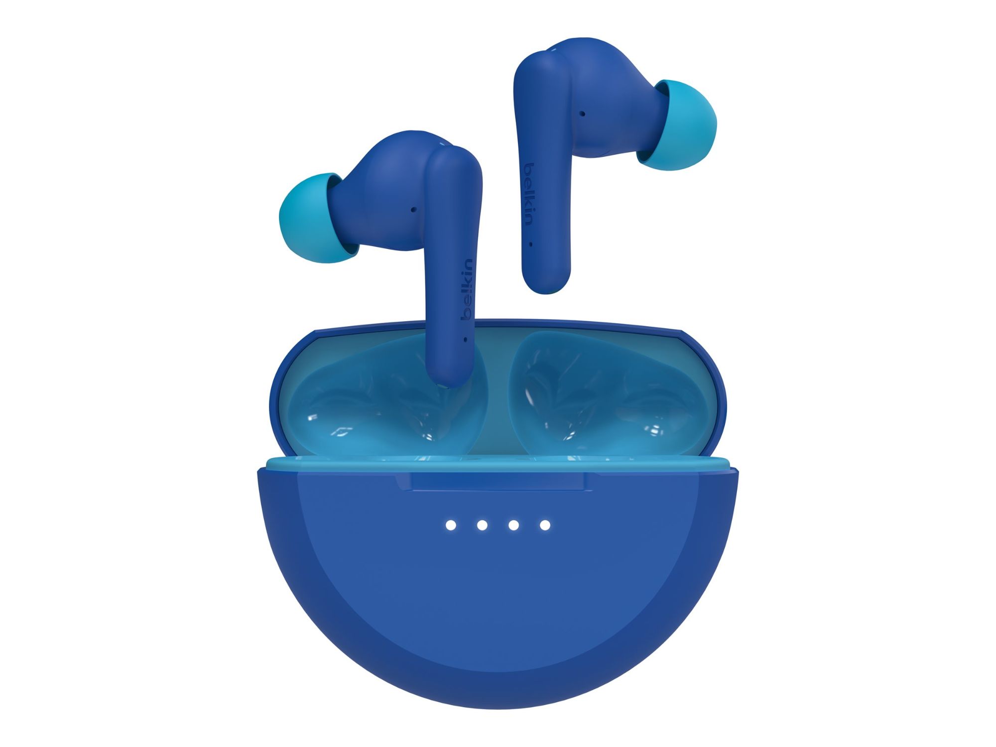 Belkin SoundForm Nano 2 Kids' Wireless Earbuds - Bluetooth - Blue