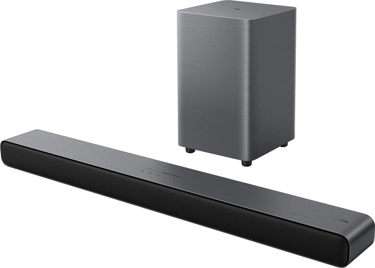 TCL S55HE Soundbar System - 2.1 Channel Wireless Bluetooth Speaker - Black
