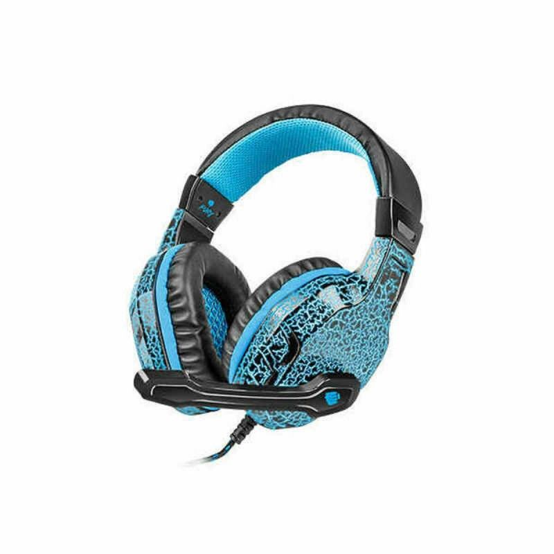 Natec Fury Hellcat Headset with Microphone - Blue Black