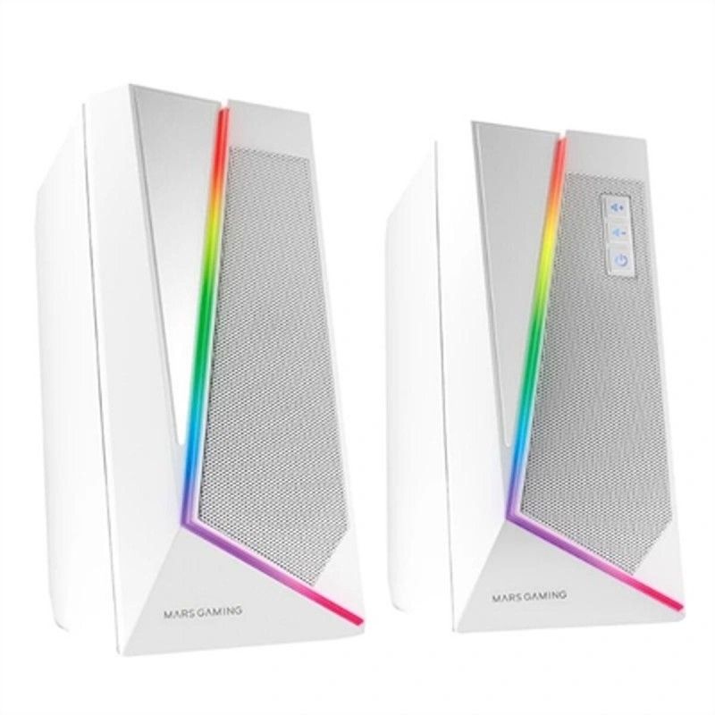 Mars Gaming MS7W Bluetooth Speakers - White