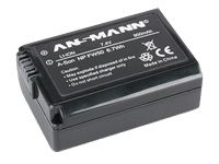 Ansmann A-Son NP FW 50 - Li-Ion Camera Battery 900mAh - For Hasselblad Lunar, Sony Cyber-shot DSC-RX10, a6000, a6300, a6500, a7 II, a7R II, a7s II