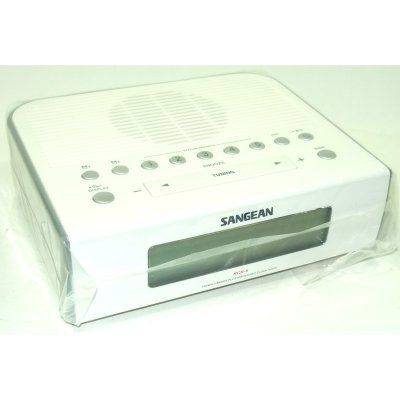 Sangean RCR-5 Radio Clock, Silver