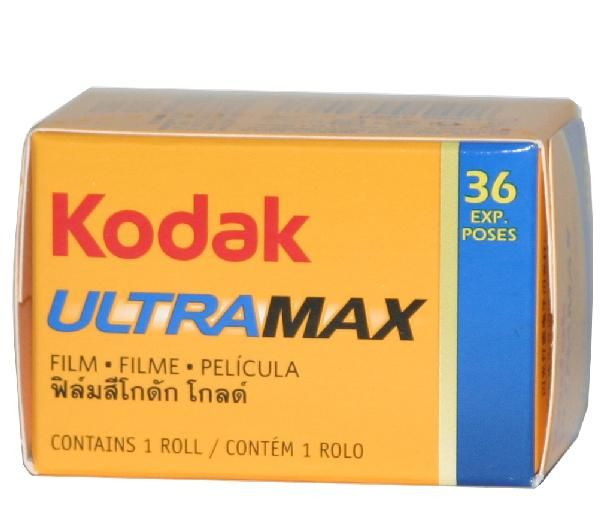 Kodak Ultra Max 400 Color Film, 35mm, 36 Exposures