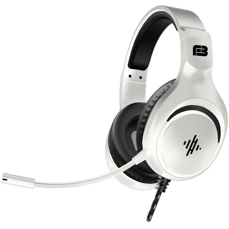 Blackfire White Headset with Microphone