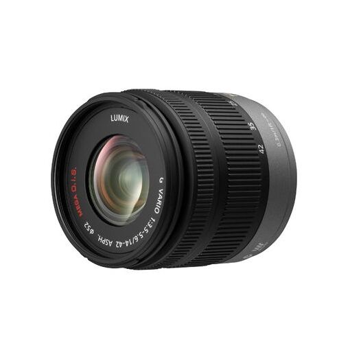 Objectif Panasonic Lumix Micro Four Thirds H-FS014042E, 14-42mm f/3.5-5.6, pour Kodak PIXPRO S-1, AVCCAM AG-AF100, Lumix G AG-GH4UP, DC-GX880, DMC-GX80