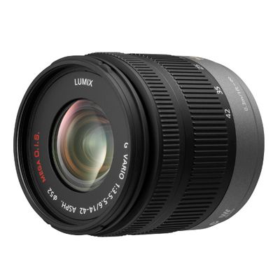 Panasonic Lumix Micro Four Thirds Lens H-FS014042E, 14-42mm f/3.5-5.6, for Kodak PIXPRO S-1, AVCCAM AG-AF100, Lumix G AG-GH4UP, DC-GX880, DMC-GX80