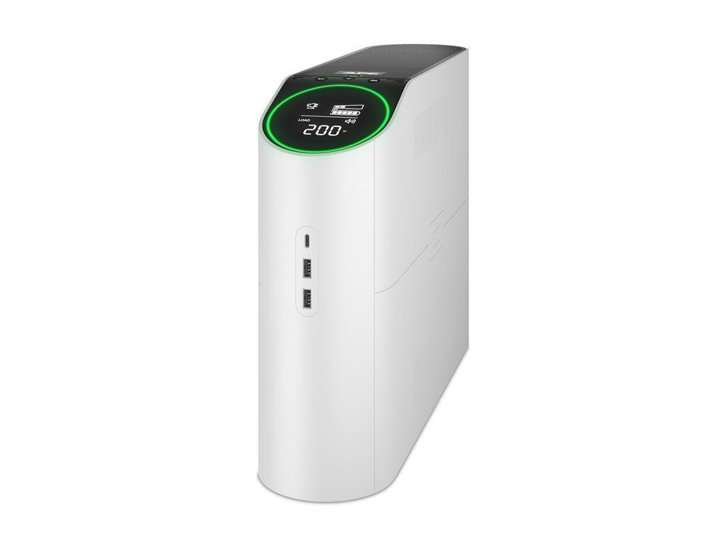 APC Back-UPS Pro Gaming - Onduleur - tour, lumières RVB - CA 230 V - 1320 watt - 2200 VA - monophasé - connecteurs de sortie : 6 - arctique